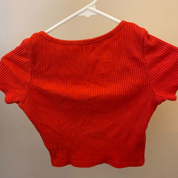 Red Crop Top - Picture 2 of 2
